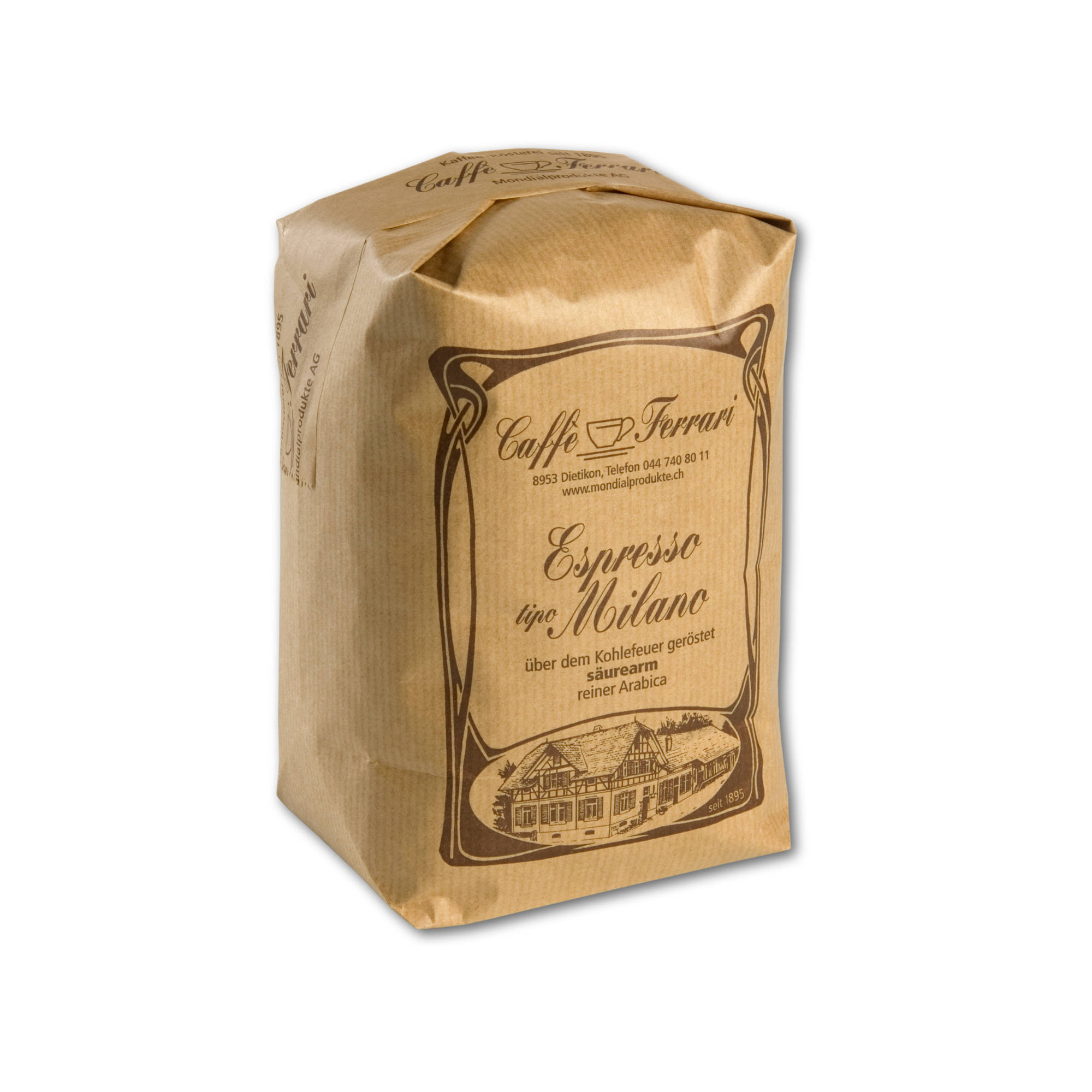 Caffè Ferrari - Espresso tipo Milano - hell 500g Caffè Ferrari - Espresso tipo Milano - hell 500g