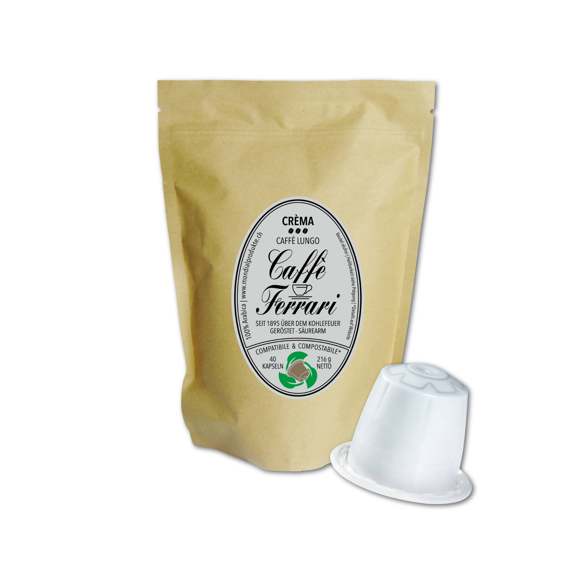 Caffè Ferrari - Crèma 40 Kapseln Caffè Ferrari - Crèma 40 Kapseln
