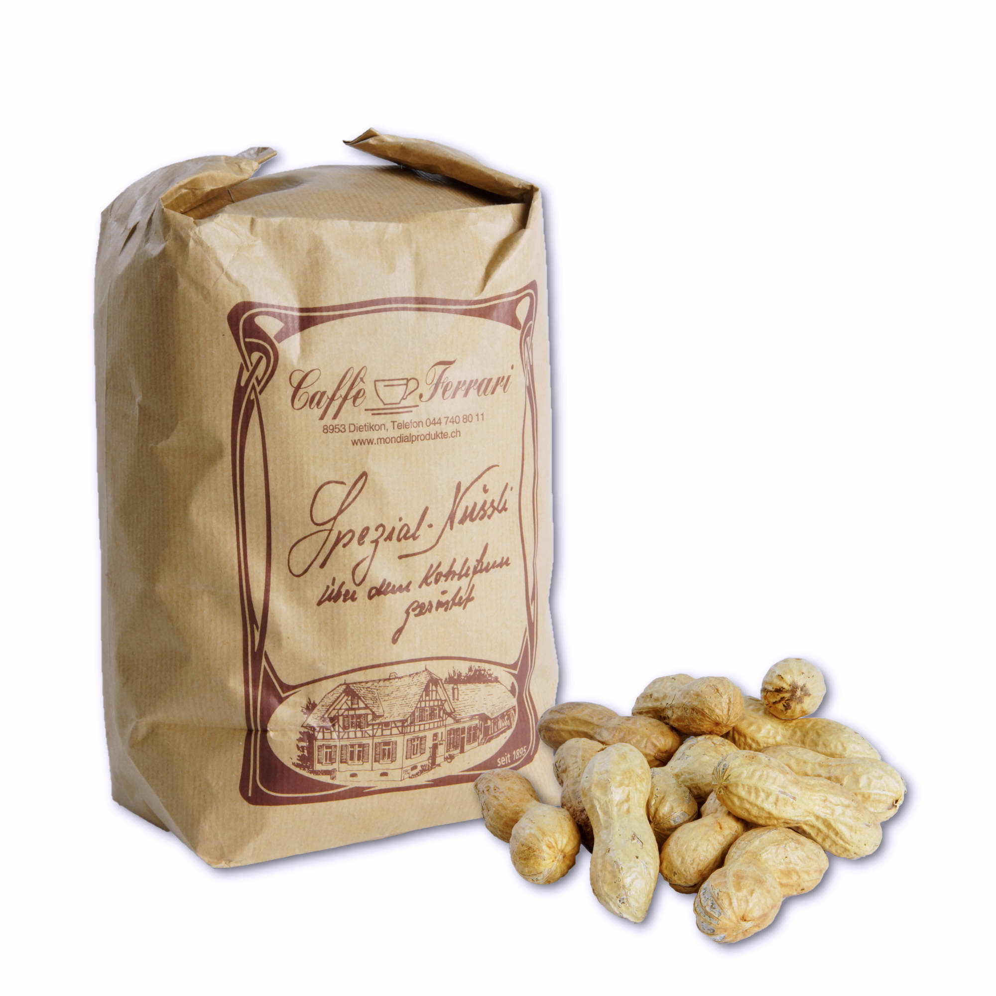 Caffè Ferrari - Erdnüsse geröstet - 500g Caffè Ferrari - Erdnüsse geröstet - 500g